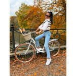 Mestský bicykel 28" Lavida Mahbike Sprick 6 prevodový 18" Biela